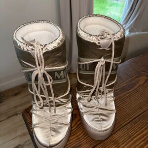 Moon Boot Satin Icon Glance Boots